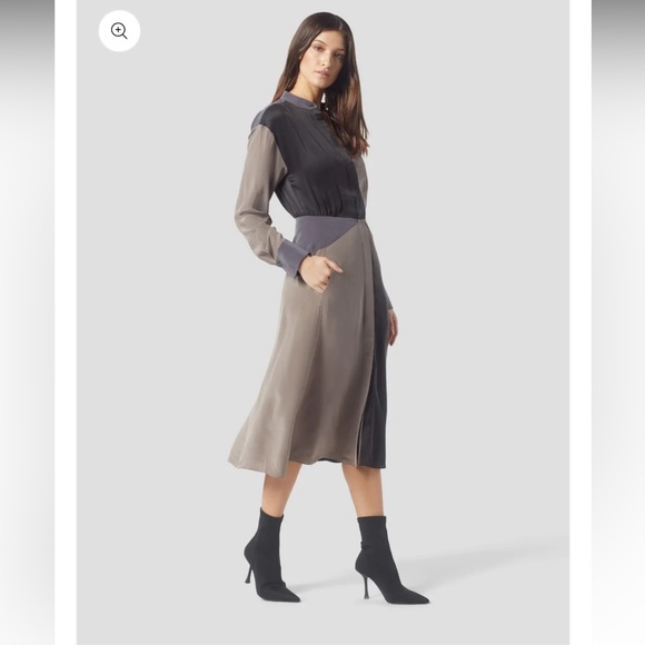 Equipment Amandine Silk Satin Dress - Picture 10 of 10